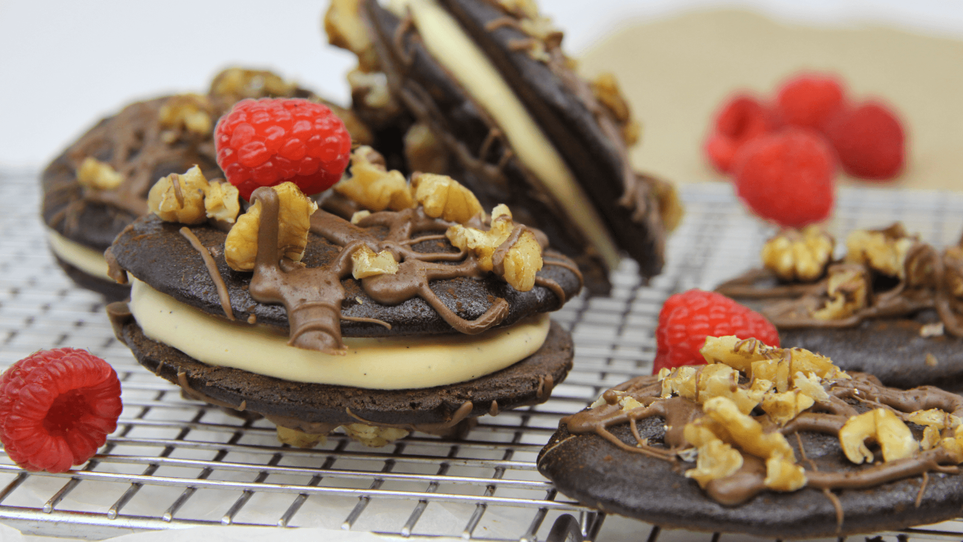 Chocolate Brownie Cookie Sandwich MAURI